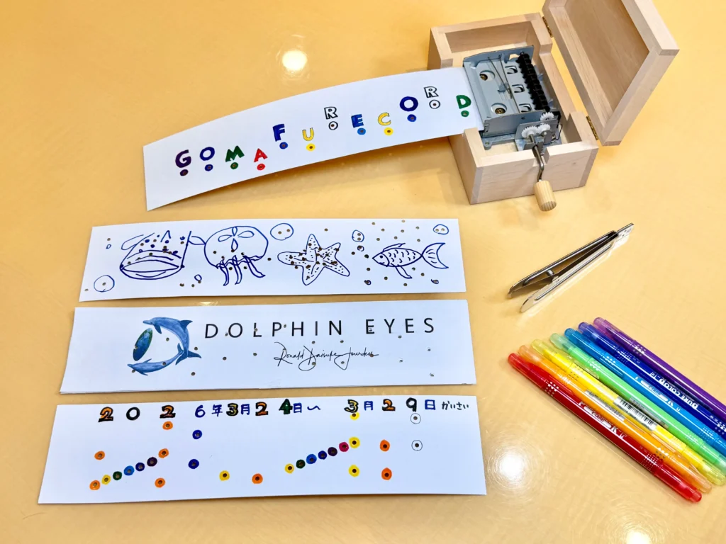 手回しオルゴールのワークショップ用画像