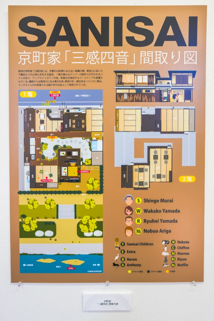 2026年5月15日〜17日「SANISAI ILLUSTRATION WORKS」 出版記念 LIVE ＆ 展示 〜 SANISAI × QUATRE ILLUSTRATION アートクロニクル 〜のライブ＆展示の様子